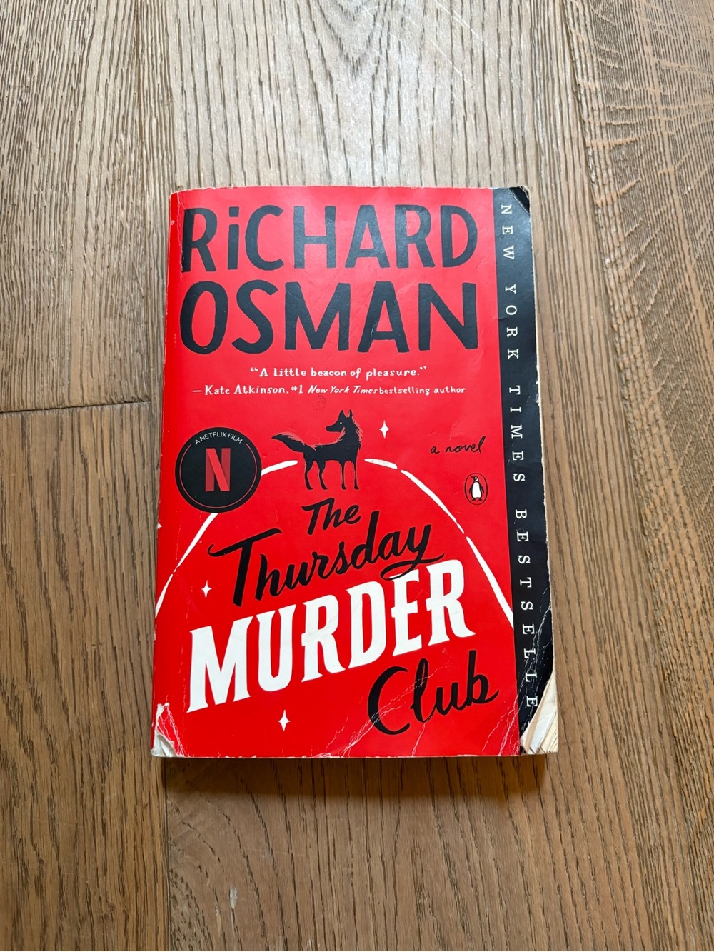 Original Penguin Red Paperback Novel Back Cover